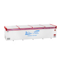 Large Capacity Top Open Four Doors Direct Cooling Chest Freezer